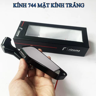 Kính Chiếu Hậu Rizoma 744 Chính Hãng [ Mặt Kính trắng] có video