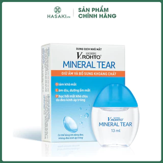 Dung Dịch Nhỏ Mắt V.Rohto Mineral Tear 13ml Hasaki Sản Phẩm Chính Hãng