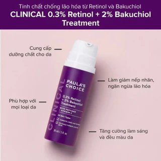 PAULA'S CHOICE PC 0.3% RETINOL + 2% BAKUCHIOL TREATMENT