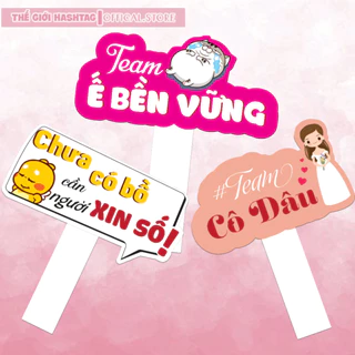 Hashtag đám cưới, hashtag cầm tay đám cưới, sinh nhật, biển cầm tay đám cưới, Mẫu mới nhất  ( MS 141-170)