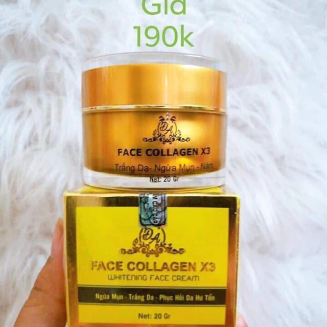 [Chính Hãng] TEM MỚI Kem Face Collagen X3 chính hãng Mỹ Phẩm Đông Anh TEM MỚI