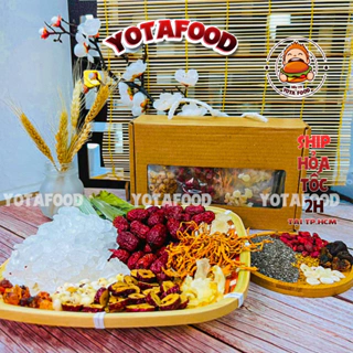 500Gr Set Chè Dưỡng Nhan Tuyết Yến 14 Vị tốt cho người ăn kiêng, giảm cân từ Yotafood | Set Nguyên Liệu Nấu 20 - 30 Chén