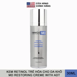 Kem Retinol Trẻ Hóa, Mờ Thâm Nám - Image Skincare MD Restoring Retinol Creme With ADT Technology 30ml