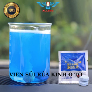 50 Viên Sủi Rửa Kính Xe Ô Tô - Nước Rửa Kính Ô Tô - Viên Sủi Pha Nước Rửa Kính - Làm Sạch Vết Bẩn Trên Xe  ACCESS