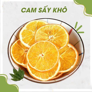 Cam sấy khô, Trà cam vàng sấy khô tự nhiên, Trà detox hoa quả thơm ngon