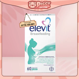 Vitamin Elevit sau sinh Breastfeeding 60 viên của ÚC