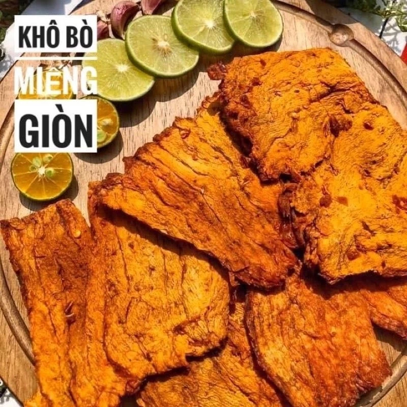 250gr khô bò giòn Hồng Ngự