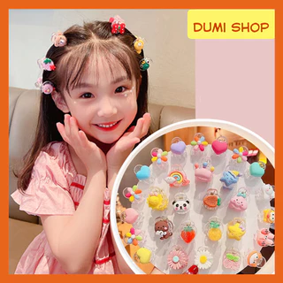 Set 10 kẹp tóc ngoạm nhí cho mẹ và bé dễ thương - Dumi Shop