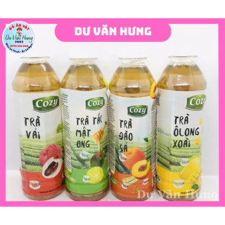 Trà Cozy chai uống liền 350ml , hương vị hoa quả , đậm vị trà