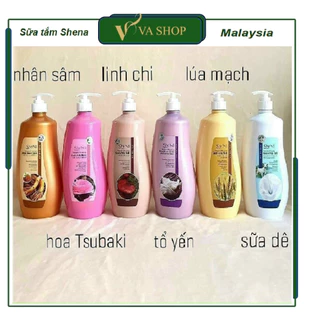 Sữa tắm Shena đủ hương 1200ml Malaysia