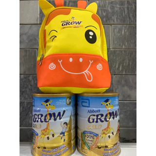 Lon sữa bột Hươu cao cổ Abbott Grow Gold 6+ 900g tặng quà (HSD 02/26)