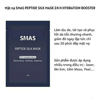 [Chính Hãng ] Mặt nạ Smas Peptide Silk Mask cấp ẩm làm dịu da