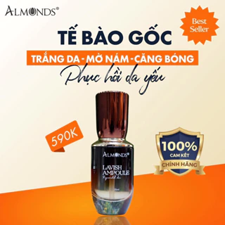 Serum Tế Bào Gốc Almonds Giúp Cấp Ẩm Chuyên Sâu, Căng Bóng Trắng Da, Se Khít Lỗ Chân Lông