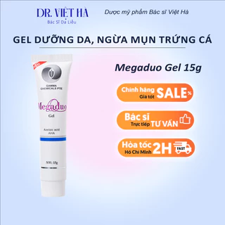 Megaduo Gel giúp dưỡng da, ngừa mụn trứng cá và ngừa sẹo thâm do mụn để lại 15g