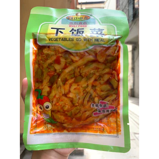 Củ cải giòn tứ xuyên 160g,rau cải muối kim chi