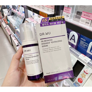 (sẵn Mới )Serum tái tạo trẻ hóa da chuyên sâu DR.WU TRI-RETINOID SERUM 1.5% 30ML