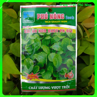 Hạt giống Cải Ăn Non Baby PN-912 Phú Nông - Gói 20g - Baby Leaf Mustard