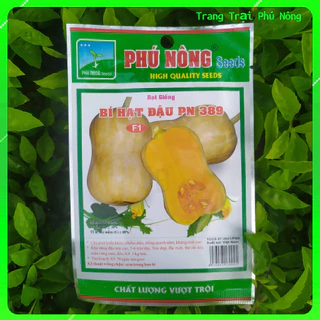 Hạt Giống Bí Hạt Đậu (Trái Vàng) PN-389 Phú Nông - Gói 1g - Butternet Pumpkin F1