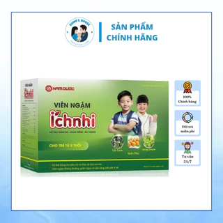 Viên ngậm Ích Nhi- HỖ TRỢ GIẢM HO, HỖ TRỢ GIẢM KHẢN TIẾNG, RÁT HỌNG