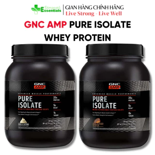 [CHÍNH HÃNG] GNC PURE ISOLATE PROTEIN - Đạm whey protein isolate cho người tập thể thao, thể hình, tăng cơ