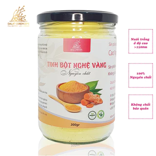 Tinh bột nghệ nguyên chất - Dalat Cordyceps - Loại thượng hạng