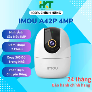 Camera Wifi Imou Ranger 2 A42P 4MP Trong Nhà Đàm Thoại Hai Chiều, Xoay 360 Độ - HKT STORE