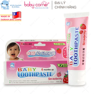 [HSD: T2-4/2026] Kem Đánh Răng KUKU Duckbill 50g Cho Bé Từ 6 Tháng Tuổi