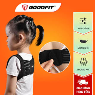 Đai chống gù lưng trẻ em, người lớn điều chỉnh tư thế GoodFit GF715P đai chống gù lưng cho bé