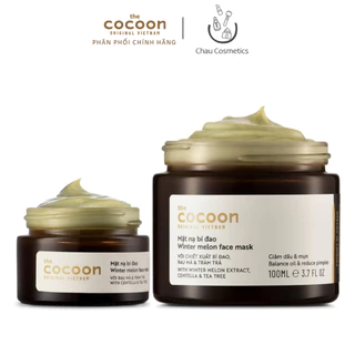 Mặt nạ bí đao Cocoon giảm dầu mụn 30ml - 100ml