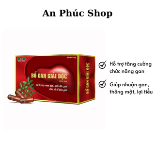 Bổ Gan Giải Độc | Hỗ trợ tăng cường chức năng gan