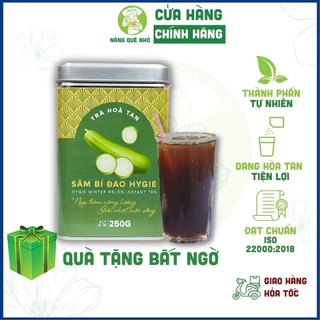 Trà Sâm Bí Đao Hygie Dạng Cốm Hòa Tan Pha Dùng Trực Tiếp Thanh Nhiệt Đẹp Da Đẹp Dáng Mát Gan Đạt Chuẩn Iso