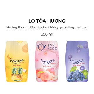 Lọ tỏa hương thơm phòng khử mùi thế hệ mới Lovenose 250ml