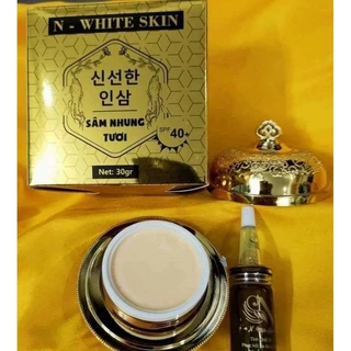 KEM SÂM NHUNG TƯƠI giảm nám, tàn nhang ngăn ngừa lão hóa da  tặng kèm serum