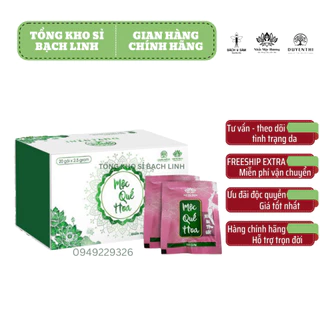 Mộc Quế Hoa Bách Y Sâm THANH NHIỆT GIẢM MỤN Hộp 20 gói x 2.5g (Mẫu Mới Dạng Cốm)