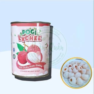 Vải thiều ngâm đường POGI - 565gr