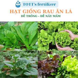 Hạt giống rau, dễ nảy mầm, thu hoạch nhanh dễ trồng TOTT's fertilizer