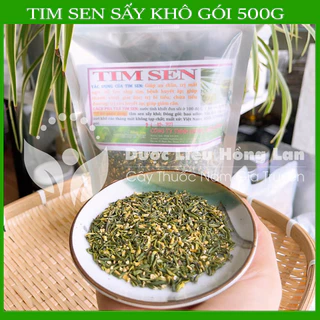 Thảo dược TÂM SEN (TIM SEN) khô sạch đóng gói 500gram - congtyduoclieuhonglan