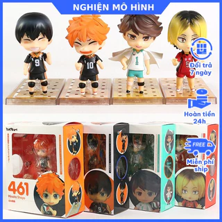 [CÓ QUÀ TẶNG] Mô hình Nendoroid có khớp nhân vật Vua Bóng Chuyền Hinata Shoyo Kageyama Tobio Kozume Kenma Haikyuu