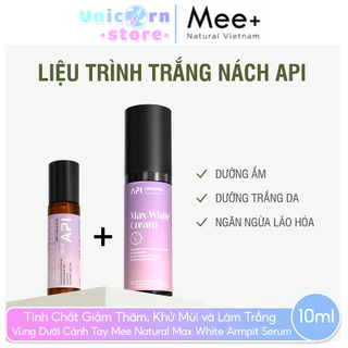 Son Nách API Giảm Thâm, Khử Mùi và Làm Trắng Vùng Dưới Cánh Tay Mee Natural Max White Armpit Serum API