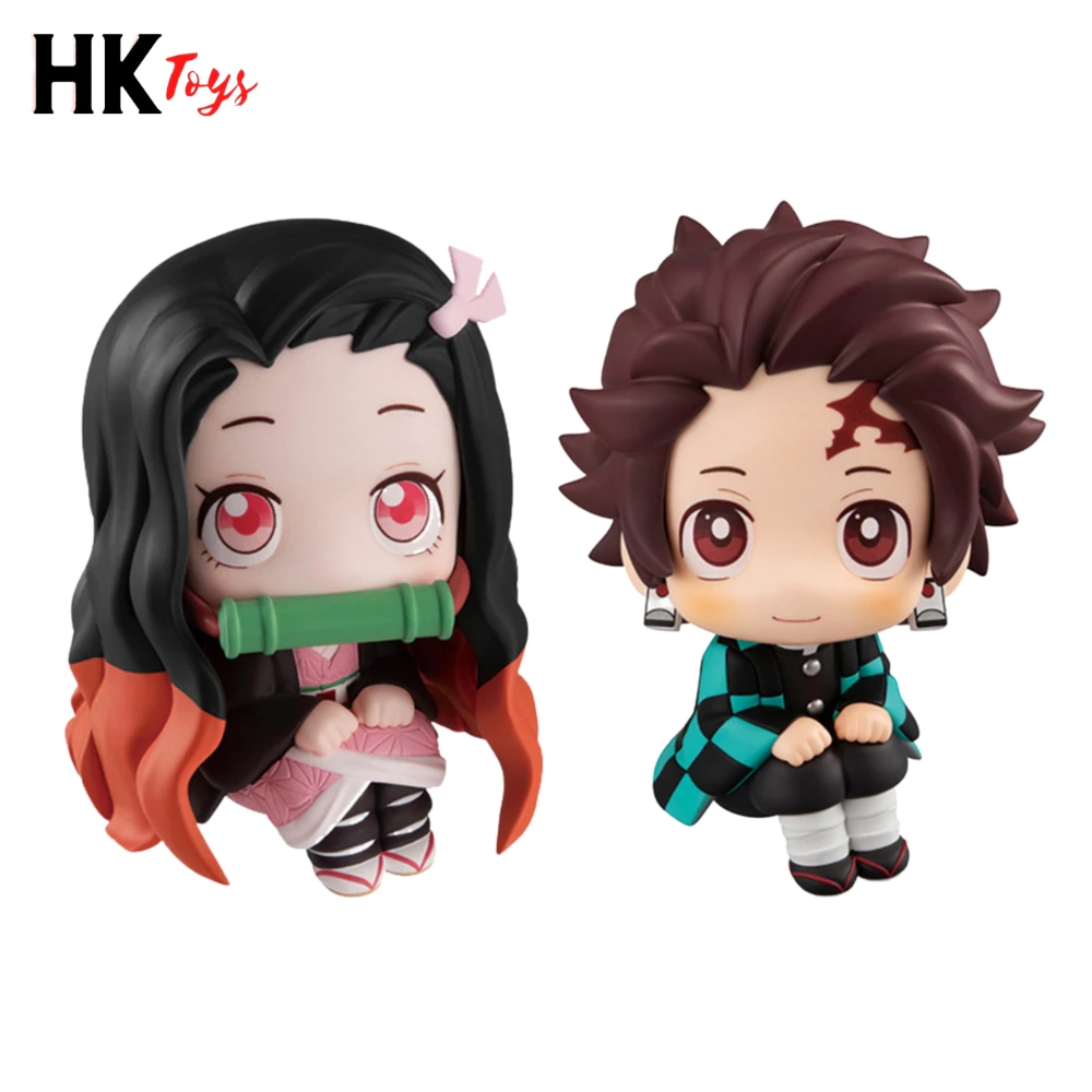 Mô hình One Piece Kimetsu No Yaiba - Tanjirou Nezuko bản chibi siêu kute cao 9cm Figure Demon Slayer thanh gươm diệt quỷ