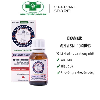 Men vi sinh Bioamicus Complete men 10 chủng - Nhập khẩu chính hãng Canada