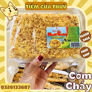 Cơm Cháy Minh Châu Chà Bông siêu Ruốc Đậm Đà Thơm Ngon Gói 2 Miếng