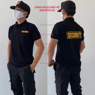 Áo thun bảo vệ - vệ sỹ - security ( Áo có in như hình. )