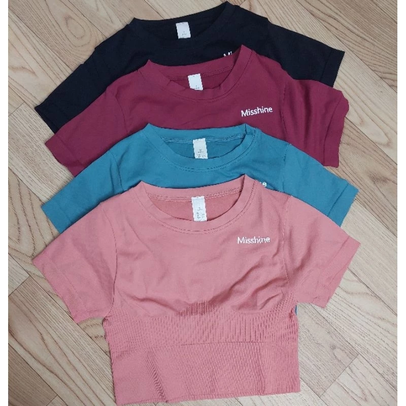 Áo croptop tập gym yoga nữ ms