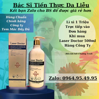 [Hàng Công Ty có Tem Phụ] Laser Doctor 500ml - Lotion Cấp Ẩm Chuyên Sâu, Phục Hồi Và Tái Tạo Da