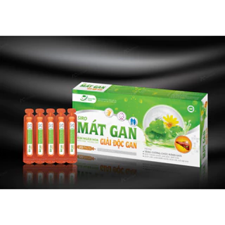 [ Hàng Công Ty ] Mát gan giải độc - Đại Uy (Hộp 20 ống)