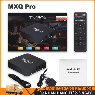 【✨siêu rẻ/HCM】tv box android mxq pro 4k 5g, 1GB + 8GB Máy Phát Đa Phương Tiện 4 Nhân 4K HD 3D