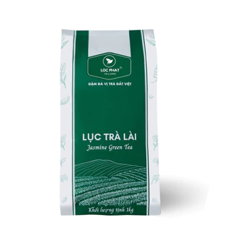 Lục trà lài Lộc Phát (Túi 1kg) - Nguyên liệu pha trà sữa, hồng trà