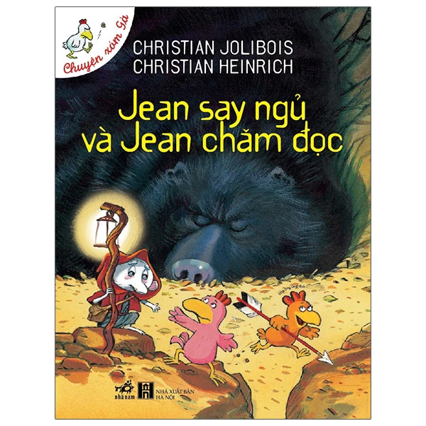 Sách - Chuyện xóm gà - Jean say ngủ và Jean chăm đọc (TB .58.000)