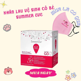 Khăn lau vệ sinh cô bé Summer Eve